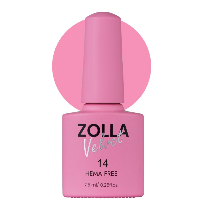 Shellac Zolla Velvet Hema Free 14 Shellac Zolla Velvet Hema Free 14