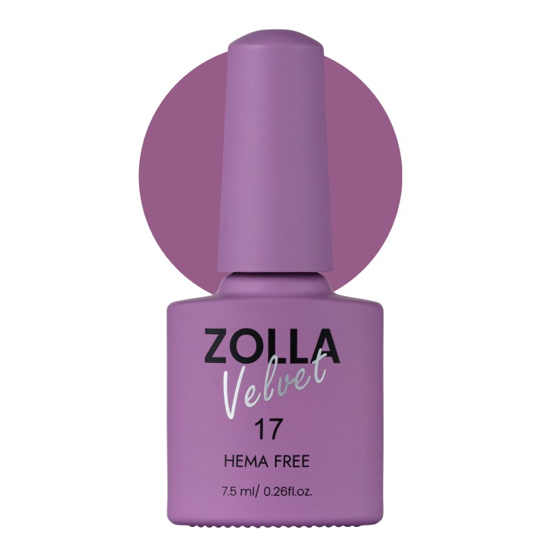 Shellac Zolla Velvet Hema Free 17 Shellac Zolla Velvet Hema Free 17