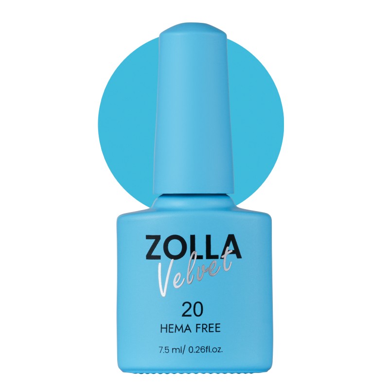 Shellac Zolla Velvet Hema Free 20 Shellac Zolla Velvet Hema Free 20