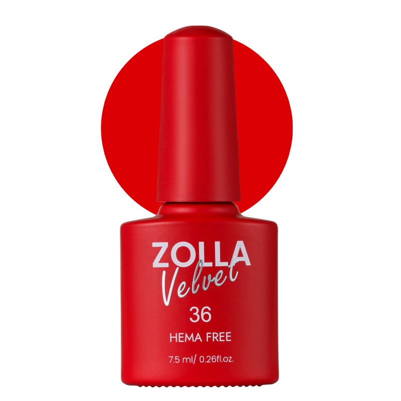 Shellac Zolla Velvet Hema Free 36 Shellac Zolla Velvet Hema Free 36