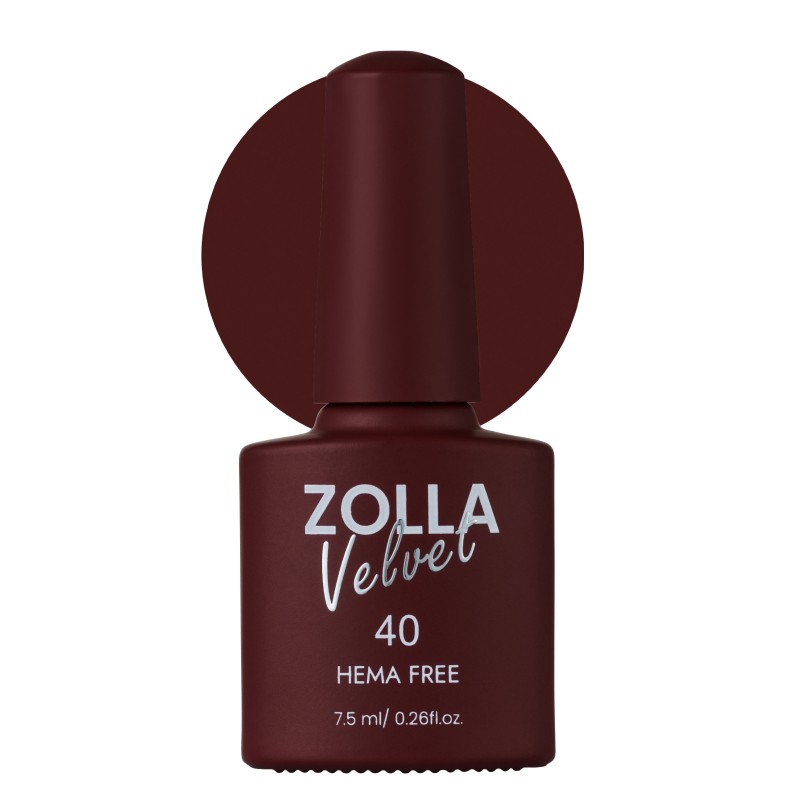 Shellac Zolla Velvet Hema Free 40 Shellac Zolla Velvet Hema Free 40