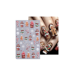 Weihnachtliche Nail Art Nagelsticker – SWO-42
