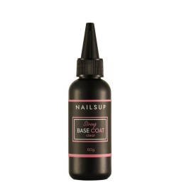Rubber Base Strong Clear NailsUp 60g