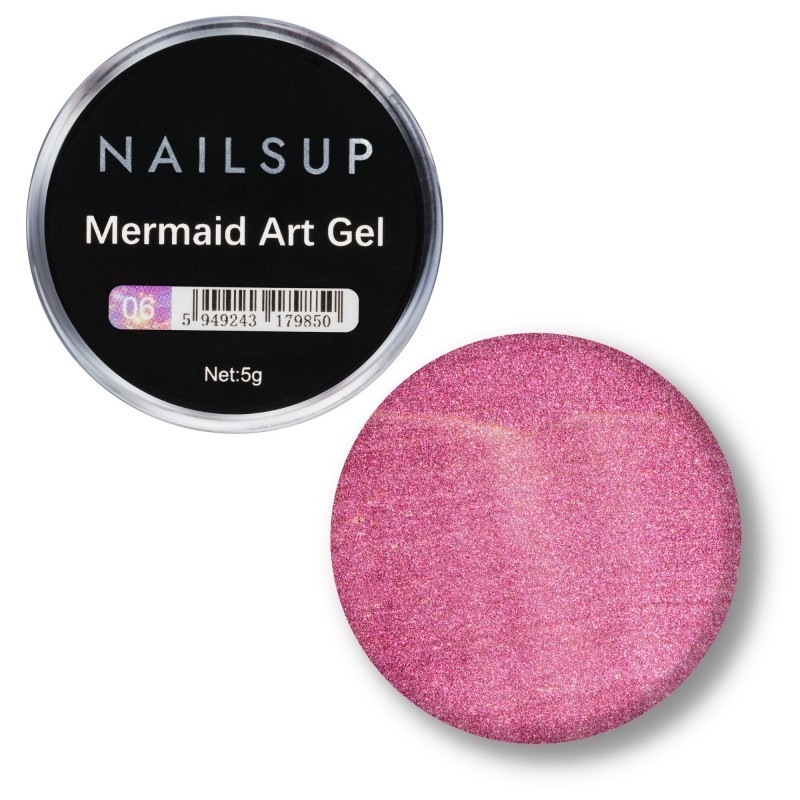 Mermaid Art Gel NailsUp 5g 06