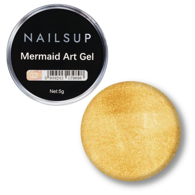 Mermaid Art Gel NailsUp 5g 02