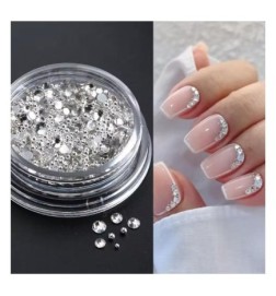 Set decoratiuni unghii cristale si caviar 010