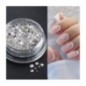 Set decoratiuni unghii cristale si caviar 010