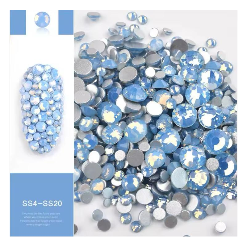Opal Blue Strassstein-Set für Nailart – 03 Opal Blue Strassstein-Set für Nailart – 03