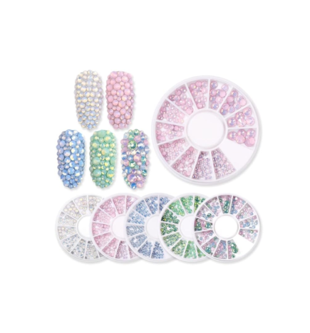Opal Blue Strassstein-Set für Nailart – 03