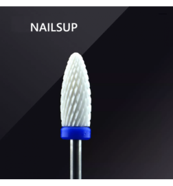 Fräseraufsatz NailsUp Keramik Gelentferner Blau 6,0 mm