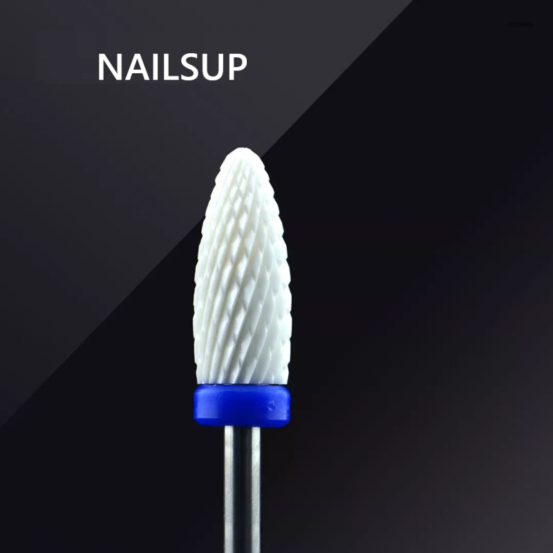 Fräseraufsatz NailsUp Keramik Gelentferner Blau 6,0 mm