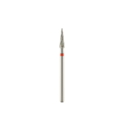 NailsUp Fräseraufsatz Kegelförmig Under Refill Rot 2,3 mm – mit Kühlung