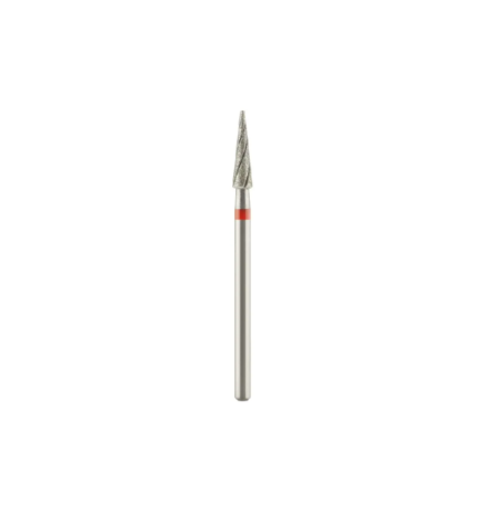 NailsUp Fräseraufsatz Kegelförmig Under Refill Rot 2,3 mm – mit Kühlung