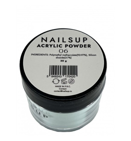 Acryl Pulver 6 NailsUp 30g